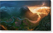 Norway Sunset - Canvas Print