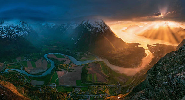 Norway Sunset - Canvas Print