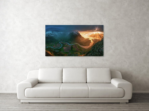 Romsdalen Valley - Acrylic Print