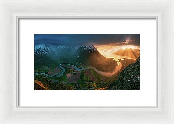 Norway Panorama - Framed Print