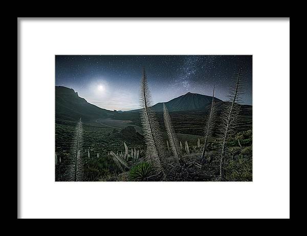 Volcano Tenerife - Framed Print