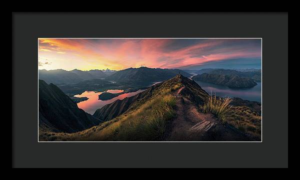 Roys Peak Panorama Print