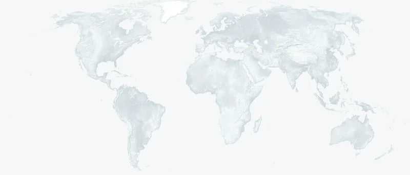 World map with photography destinations