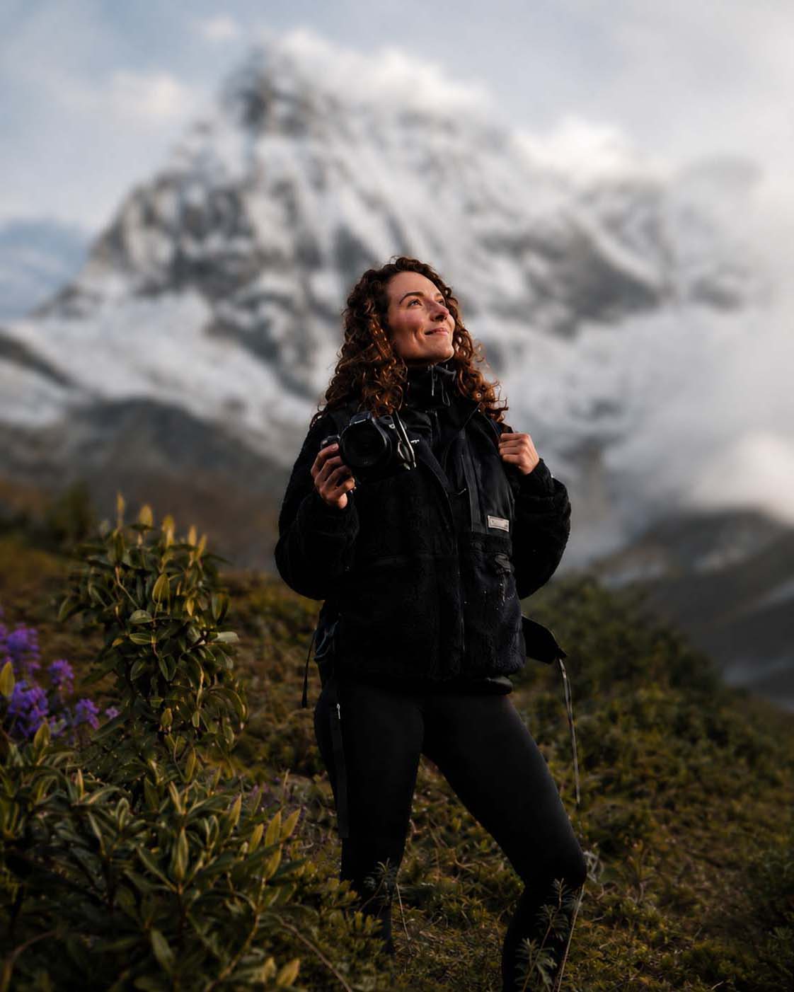 Madison McCardle with her camera